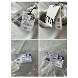 Мужские кожаные кроссовки  Zar*a