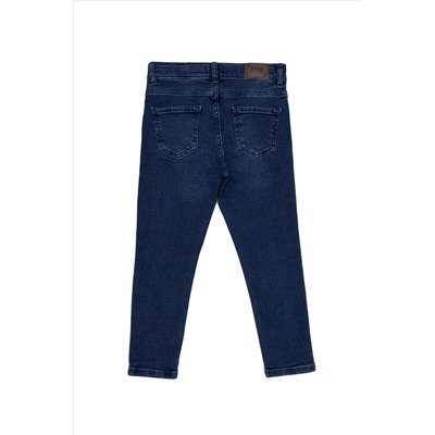 Erkek Çocuk Mavi Jean Pantolon