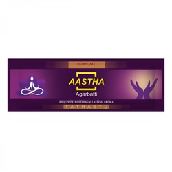PATANJALI Aastha Agarbatti Tathastu Благовоние Татасту 18шт