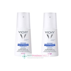 Vichy Déodorant Fraîcheur Extrême Fruité sans Sels d'Aluminium Vaporisateur 2x100mlLot  × 2