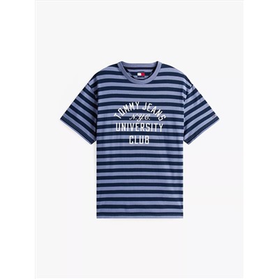Tommy Jeans Stripe Graphic Logo T-Shirt