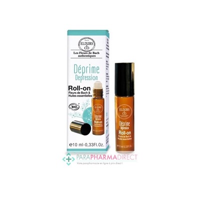 Fleurs de Bach Elixirs Roll-On Déprime 10ml