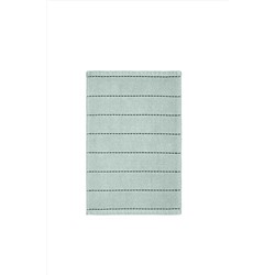 Bluenity Basic Stripe Doğal Pamuklu Banyo Kilimi 40x60 Cm - Yeşil 101.201.04.030.02.17