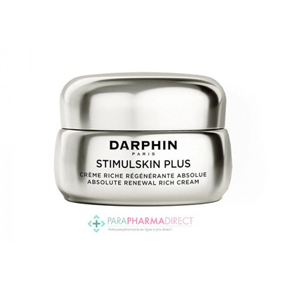 Darphin Stimulskin Plus Crème Riche Régénérante Absolue Peaux à Sèches 50ml