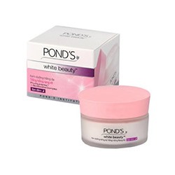 Увлажняюще-отбеливающий ночной крем для лица серии White Beauty Pinkish White от Pond's 50 гр / Pond's White Beauty Pinkish White Night Cream 50 g