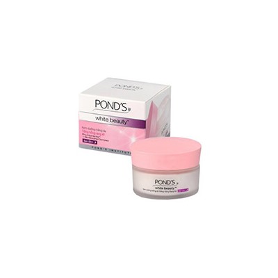 Увлажняюще-отбеливающий ночной крем для лица серии White Beauty Pinkish White от Pond's 50 гр / Pond's White Beauty Pinkish White Night Cream 50 g