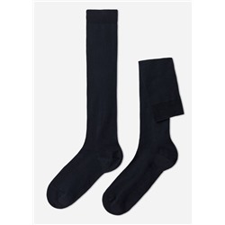 Lange Herrensocken aus elastischer Baumwolle