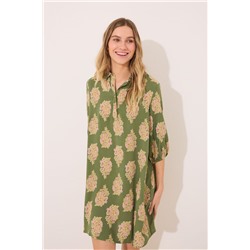 Camisola viscosa estampado flores