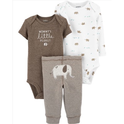 3-Piece Cloud Little Character Set