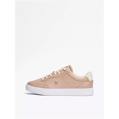 Monogram Leather Court Sneaker