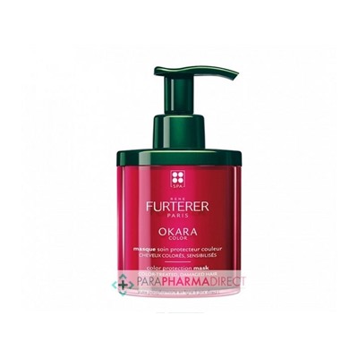 René Furterer Okara Color Masque Soin Protecteur Couleur Cheveux Colorés, Sensibilisés 200ml