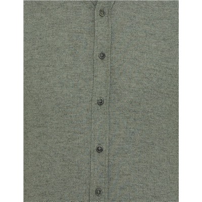 Yeşil Slim Fit Uzun Kollu Gömlek