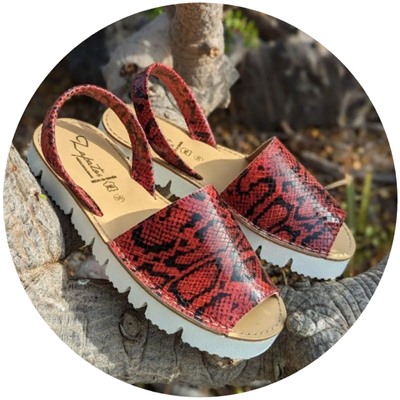 ZAPATOS · 2364 · serpiente РАСПРОДАЖА - 9 ЕВРО