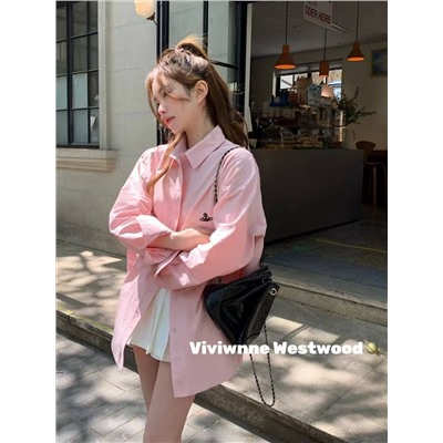 Женская рубашка Vivienne Westwoo*d 💛  Реплика 1:1
