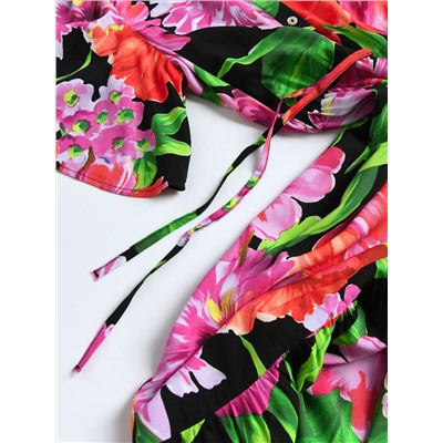EcoVero™ Gemusterte Bluse