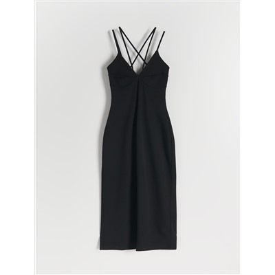 Schlichtes Midikleid