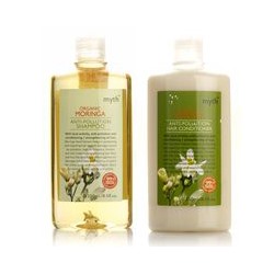 Набор очищающий шампунь+кондиционер с морингой от Myth, 2 по 250 мл / Myth Moringa hair set shampoo +conditioner, 2 pcs 250 ml