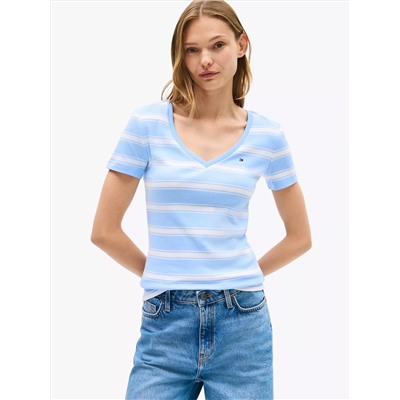 V-Neck Stripe Favorite T-Shirt