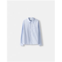 Boxy long sleeve Oxford shirt
