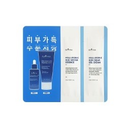[Sample] Hyaluronic Acid Water Essence + Aqua Gel Cream (10ea) Набор пробников с гиалуроновой кислотой