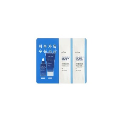 [Sample] Hyaluronic Acid Water Essence + Aqua Gel Cream (10ea) Набор пробников с гиалуроновой кислотой
