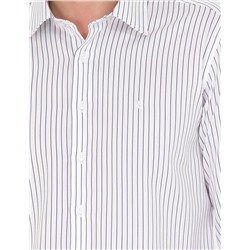 Lacivert Slim Fit Uzun Kollu Gömlek