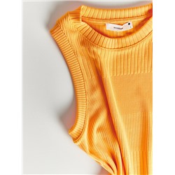 Rippstrickoberteil