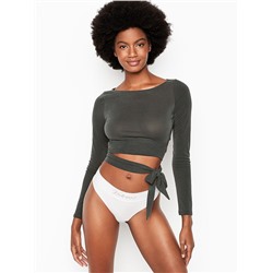 VICTORIA'S SECRET Tie Crop Top