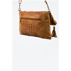 Bandolera de nobuk Mantova Camel