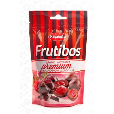 ЛШ Pasaoglu Frutibos 100 гр ПРЕМИУМ Клубника в молочном шоколаде 1/55, шт