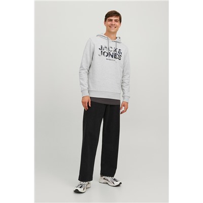 Sudadera con capucha Crudo jaspeado