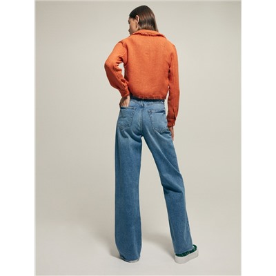 Jeans mit weitem Bein