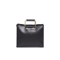 Bolso de piel Gari Negro