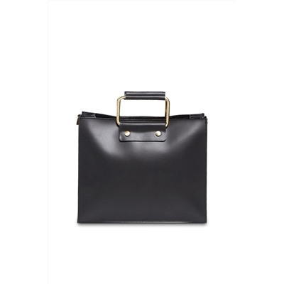 Bolso de piel Gari Negro