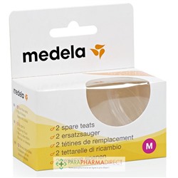 Medela Tétines Taille M Débit Moyen x2