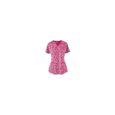 Barco One Scrubs Synergy Print Top