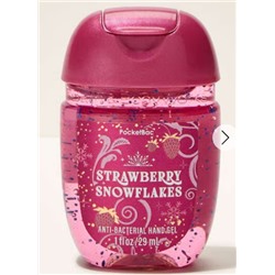 Strawberry Snowflakes PocketBac Hand Sanitizer