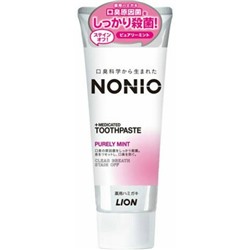 LION NONIO Medicated Зубная паста комплексного действия аромат мяты 130 гр