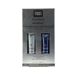Martiderm Platinum Corrector Ojos Dia 10ml + Corrector Ojos Noche 10ml