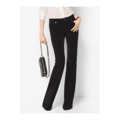 MICHAEL MICHAEL KORS  Selma Stretch-Velvet Flares