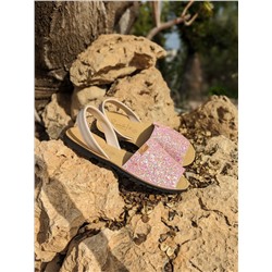 ZAPATOS · 364-glitter perla+Bolso M Trend (360) rosa АКЦИЯ