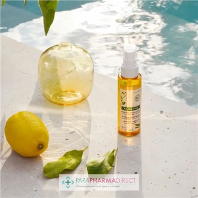 Klorane Tiaré - Protection Cheveux au Soleil - Huile au Tamanu BIO & Monoï 100 ml
