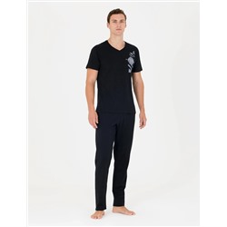 Siyah Pijama Takımı