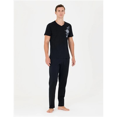Siyah Pijama Takımı