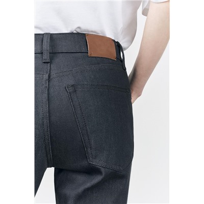 ZW COLLECTION BOOTCUT HIGH-WAIST CROPPED JEANS