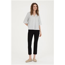 Kadın Siyah Toothpick Fit Kanvas Pantolon