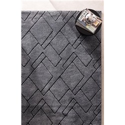 Arlette Halı - Antrasit - 80x300 cm