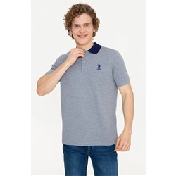 U.S. Polo Assn. Gri Erkek T-Shirt G081SZ011.000.1372851