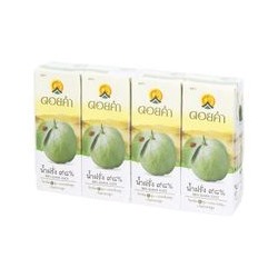 Натуральный 98% сок гуавы от Doi Kham 4 пачки по 200 мл / Doi Kham 98% Guava Juice 4pcs*200ml