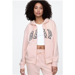 Relaxed Gap Logo Zip Hoodie